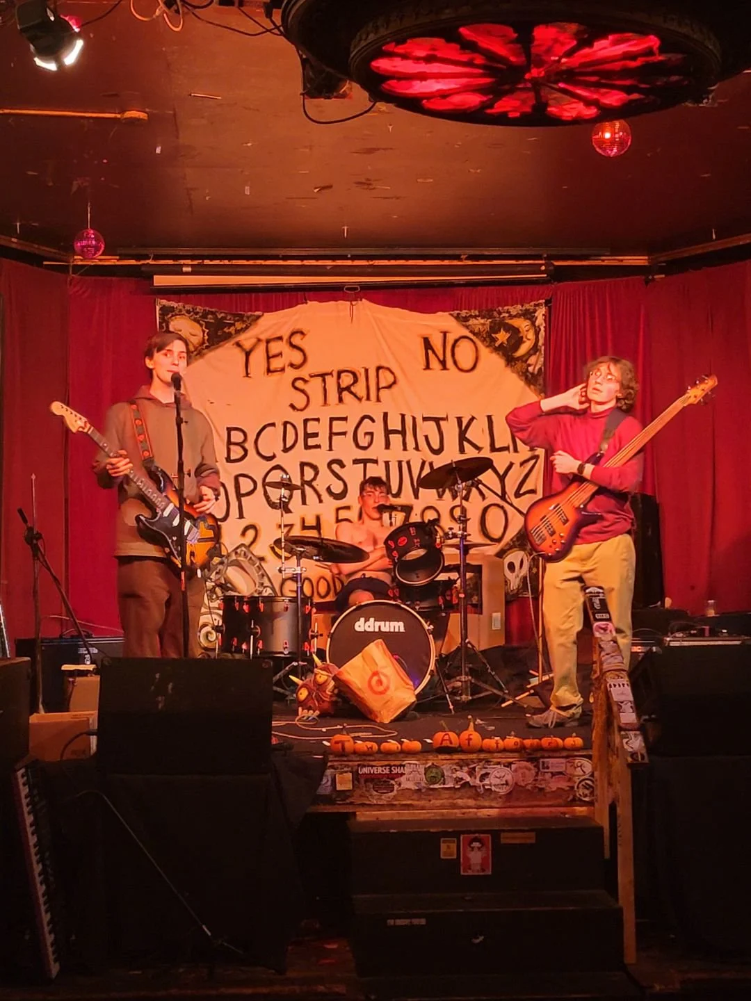 Sunburn at Nietzsche's, 10/31/24