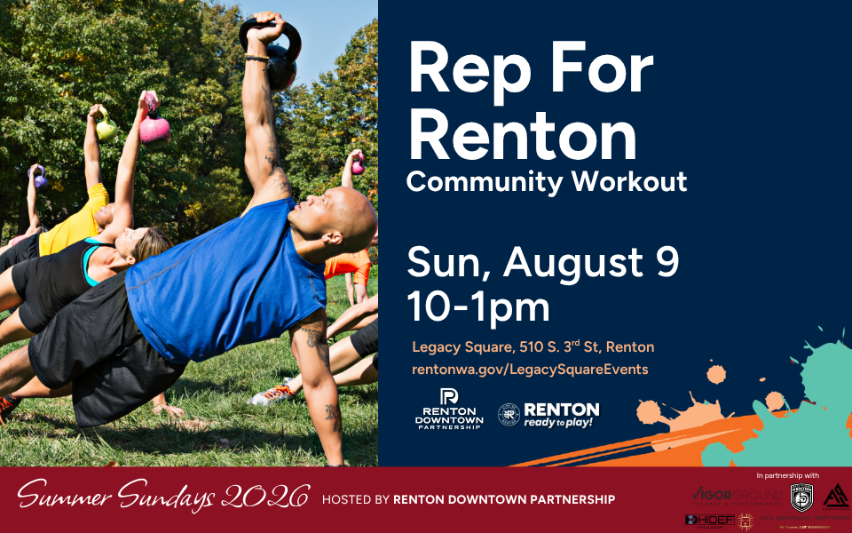 Rep for Renton - Community Workout