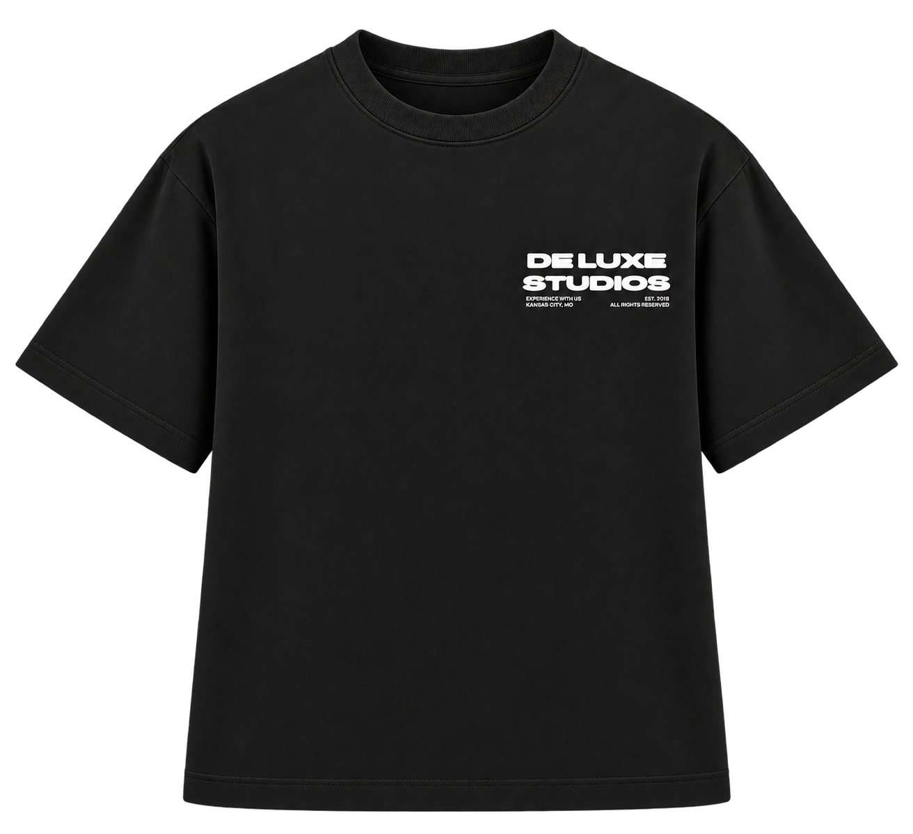 Black De Luxe Studios Tee.png