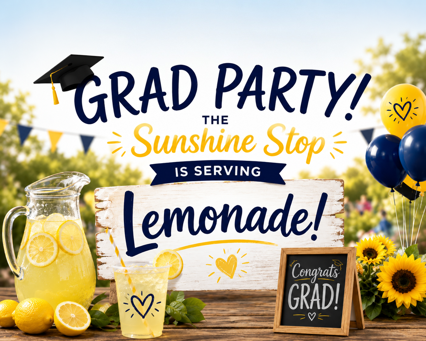 The Sunshine Stop at a Grad Party