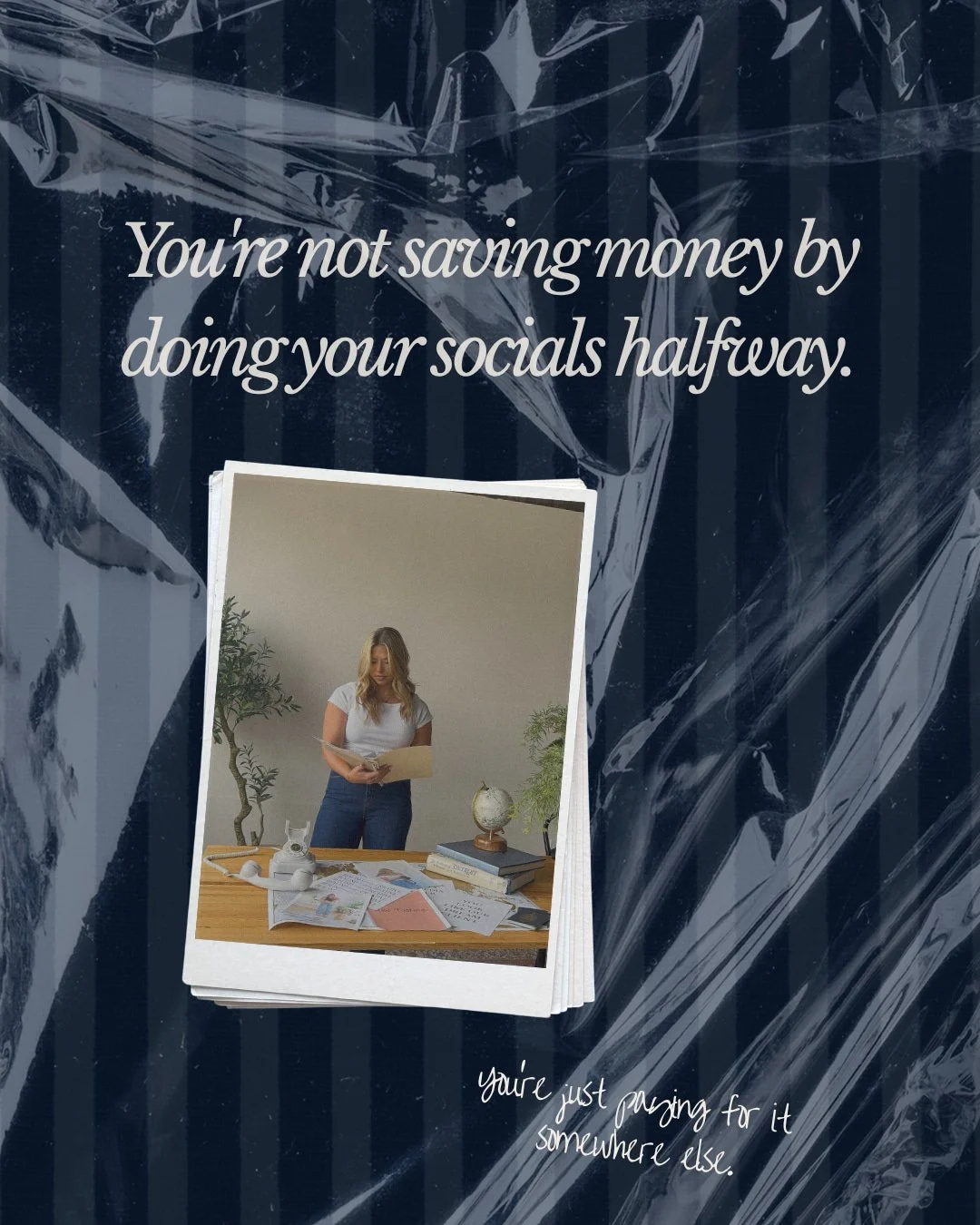 Halfway socials still come at a cost. They just don&rsquo;t always show up on one neat invoice.

They show up as missed opportunities, inconsistent visibility, a feed that doesn&rsquo;t reflect the quality of your business, and hours spent scrambling
