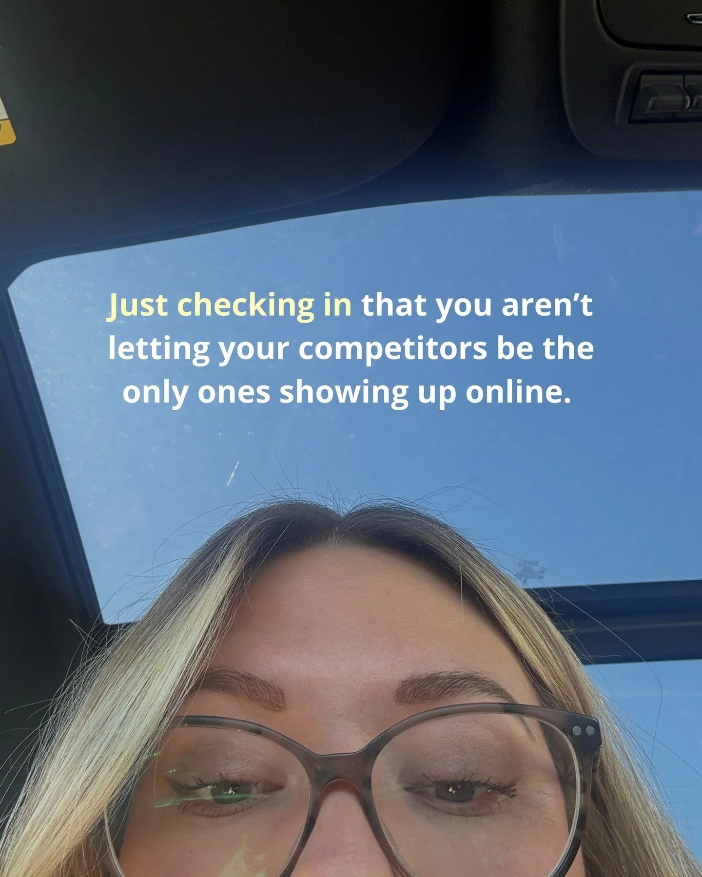 Your competitors aren&rsquo;t waiting for you to catch up. 👀

Every day you&rsquo;re inconsistent, invisible, or putting marketing on the back burner is another opportunity for someone else to get noticed, build trust, and win the customer you could