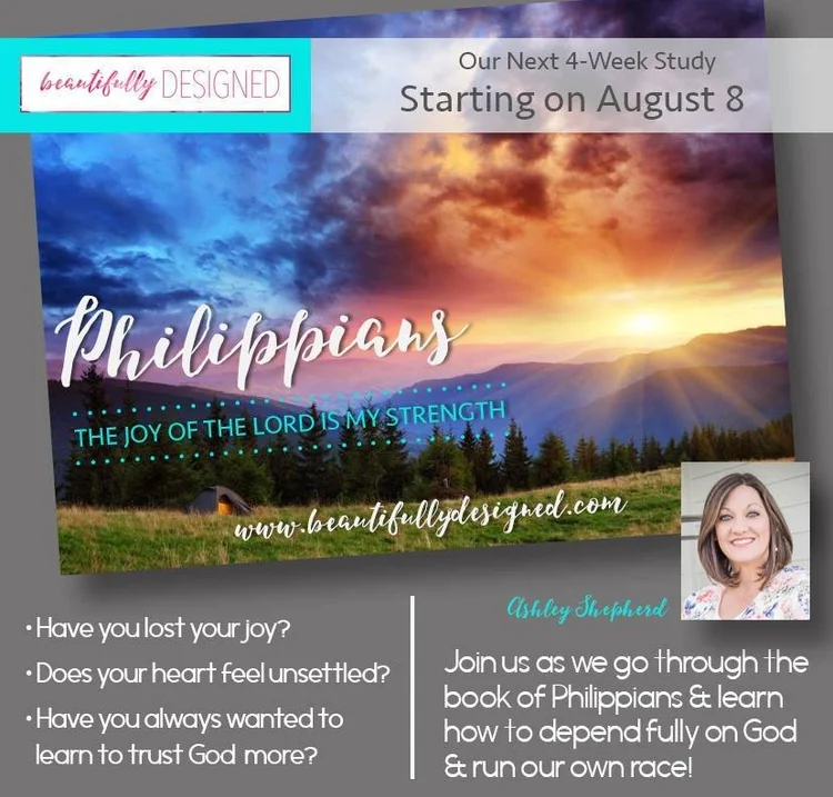 Introducing Our New Study Philippians Beautifully Designed Ministries