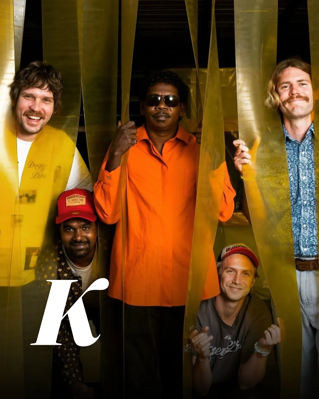 𝗞 𝗶𝘀 𝗳𝗼𝗿 𝗞𝗶𝗻𝗴 𝗦𝘁𝗶𝗻𝗴𝗿𝗮𝘆

@kingstingrayband is an Australian rock band from Yirrkala, North-East Arnhem Land, known for their unique &ldquo;Yolŋu surf-rock&rdquo; sound which blends ancient Indigenous melodies with surf, indie, and fu