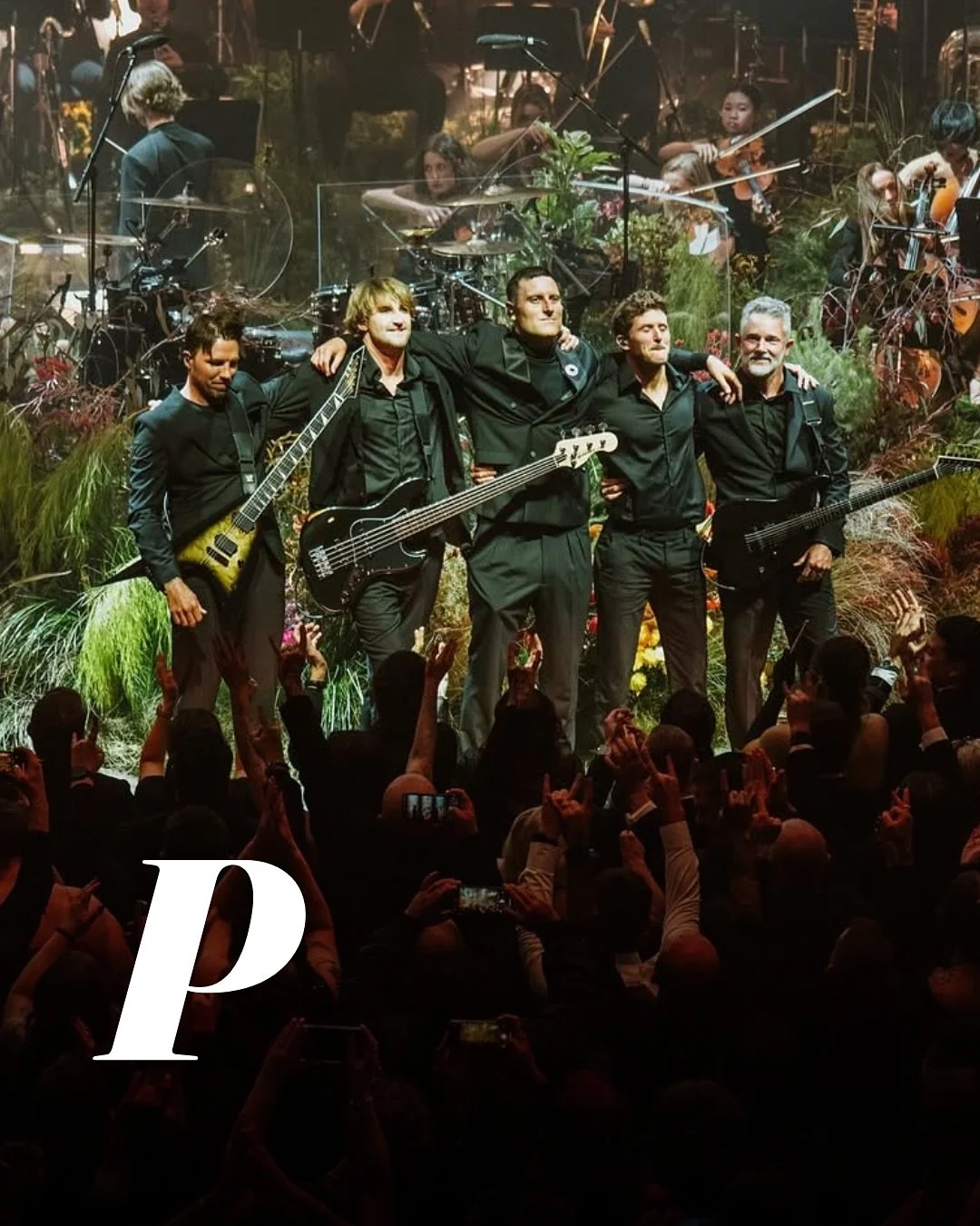 𝗣 𝗶𝘀 𝗳𝗼𝗿 𝗣𝗮𝗿𝗸𝘄𝗮𝘆 𝗗𝗿𝗶𝘃𝗲

Parkway Drive are a metalcore band from Byron Bay, Australia, formed in 2003. Rising from the local hardcore scene, they&rsquo;ve become one of Australia&rsquo;s most globally successful heavy acts. They&rsqu