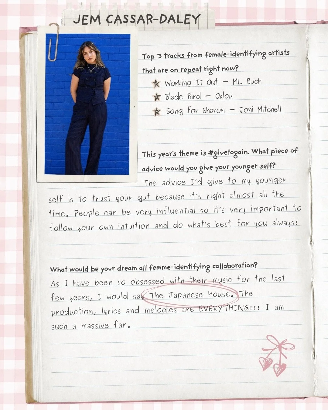 I N T E R N A T I O N A L  W O M E N &lsquo; S  D A Y 💫

Yesterday was #internationalwomensday so we checked in with some of the rockstar women of Civilians + co to see what tracks they currently have on repeat, what advice they&rsquo;d give their y