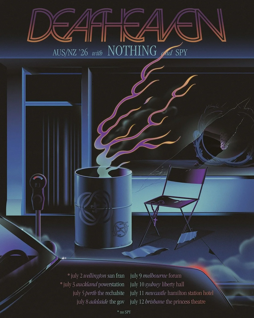 SET THOSE ALARM CLOCKS ⏰

ICYMI @bandofnothing will be joining Deafheaven on their AUS/NZ headline tour in July. That means you have plenty of time to get up to speed with their latest album &lsquo;a short history of decay&rsquo; 😉🤝

General sale i