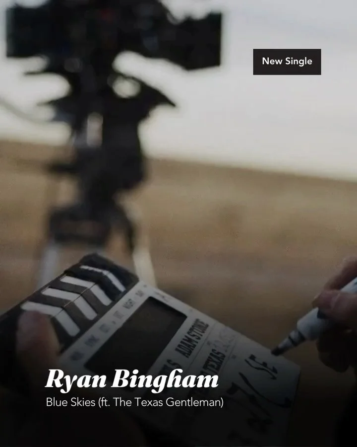 @ryanbinghamofficial has released a new single &ldquo;Blue Skies&rdquo; (ft. The Texas Gentleman) before his new album &ldquo;They Call Us The Lucky Ones&rdquo; drops on May 15th!

&ldquo;Blue Skies&rdquo; comes with a brand new music video featuring