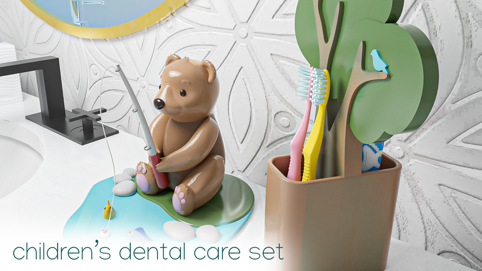 children's dental care set