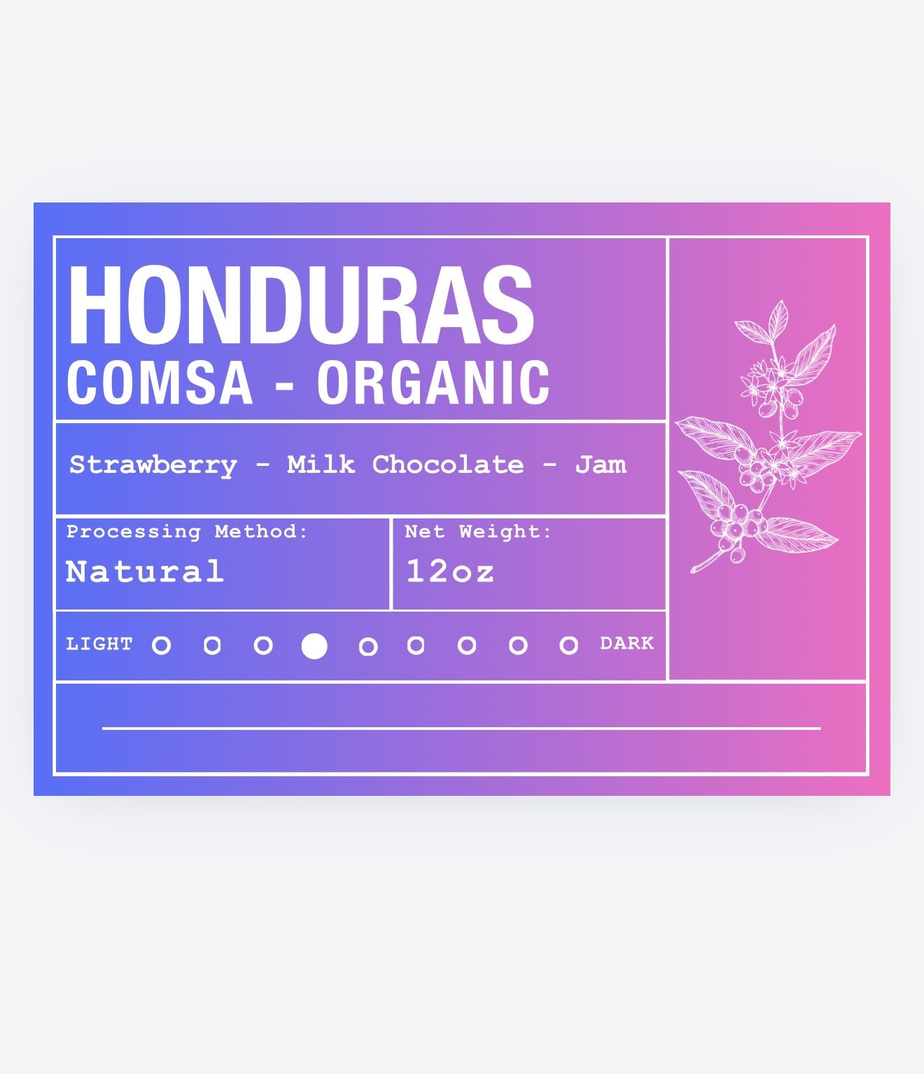 Organic Honduras Comsa - Natural