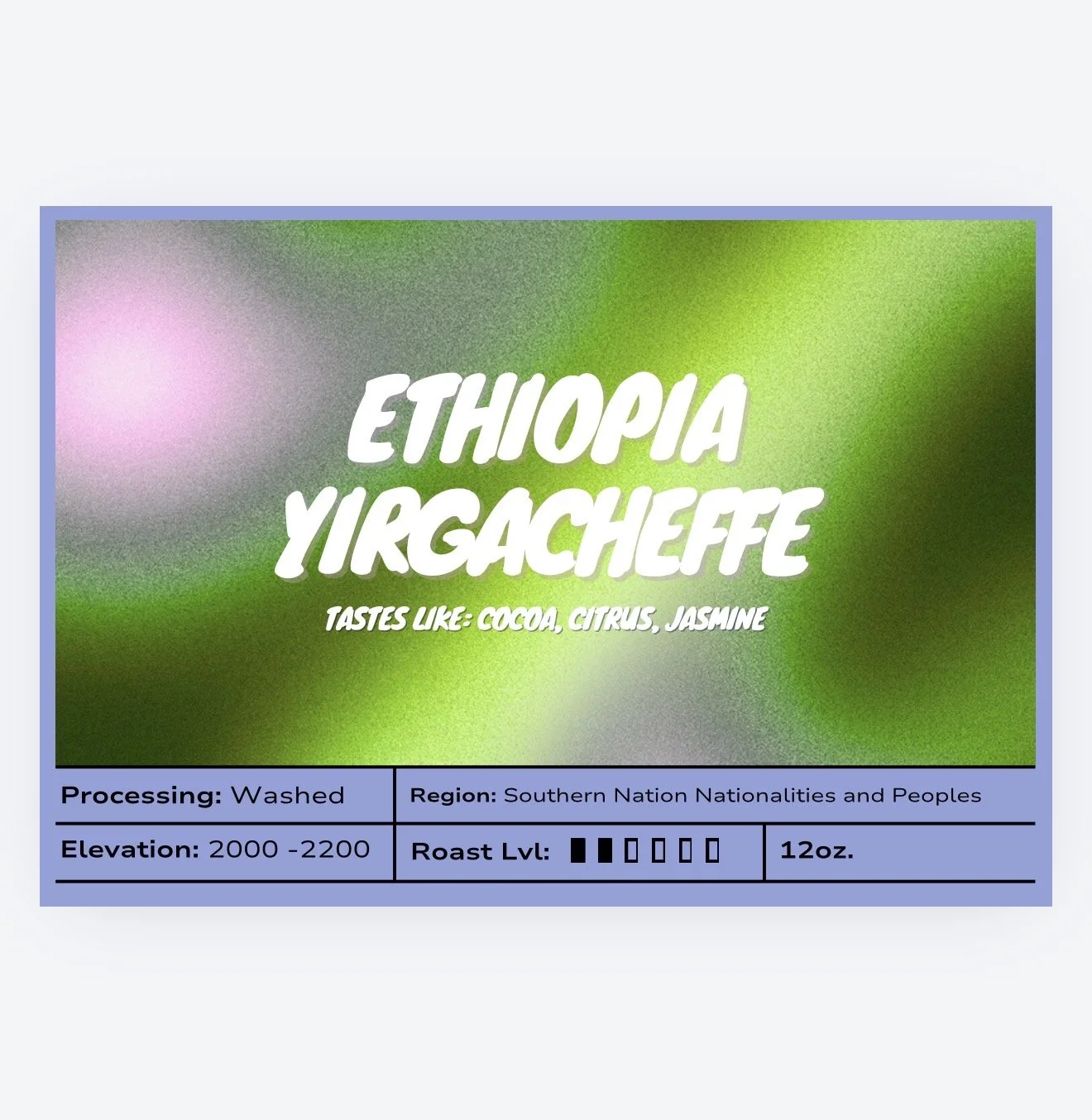 Ethiopia Yirgacheffe SNNP