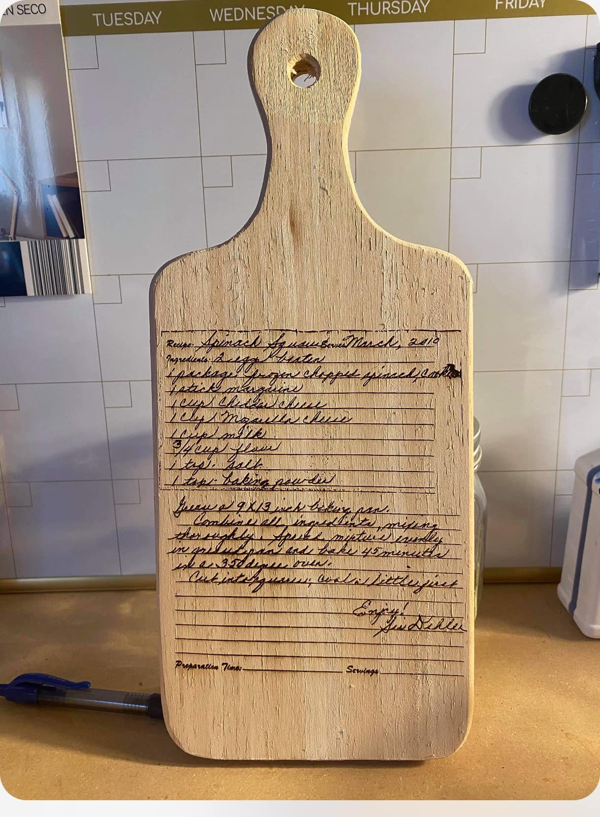 Recipe Boards