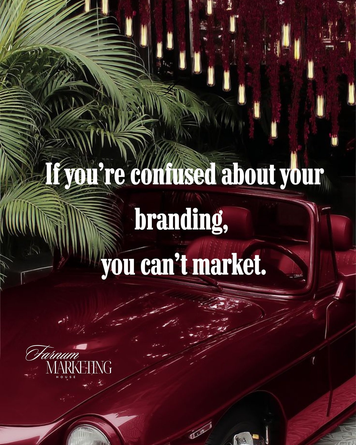 You can’t market what you can’t explain.
If you’re unclear on your branding — your message, your voice, your vibe — your marketing will always feel like throwing spaghetti at the wall.
โจ Confusion on the backend = conf