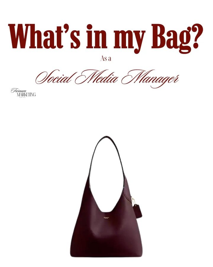 A peek inside the bag that keeps the content (and the strategy) flowing.
From client meetings to content days, here’s what I carry as a social media marketer:
📱 iPhone 16
💻 MacBook Pro
🎙️ Mic + portable light
📔 My new favorite: the Workho