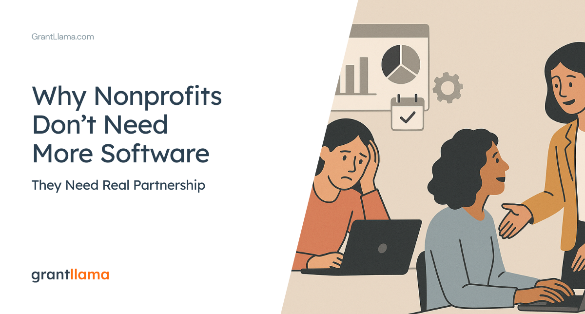 Why Nonprofits Don’t Need More Software — They Need Real Partnership
