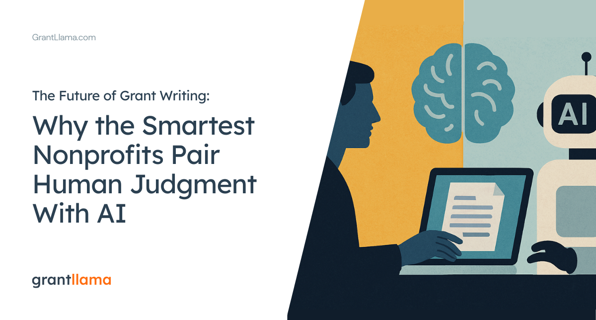 The Future of Grant Writing: Why the Smartest Nonprofits Pair Human Judgment With AI