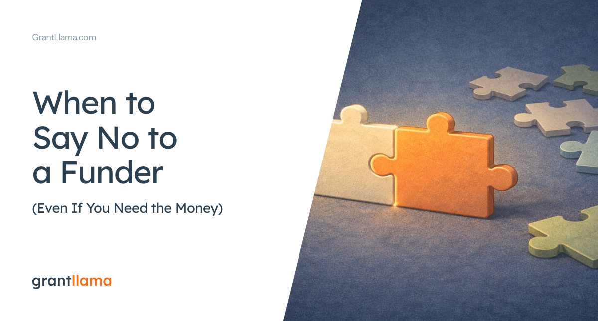 When to Say No to a Funder (Even If You Need the Money)