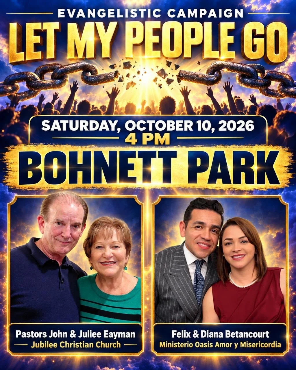 Evangelistic Campaign - Let My People Go 