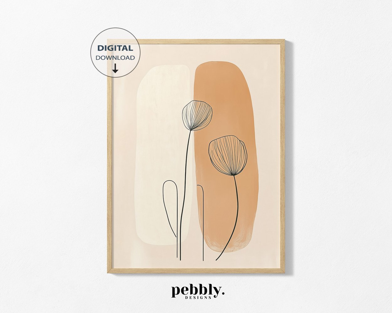 Boho Abstract Neutral 004