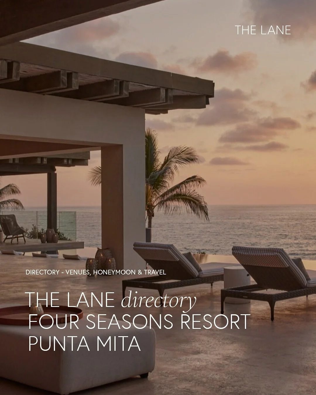 Set on a private peninsula along Mexico&rsquo;s Riviera Nayarit, @fspuntamita is where ocean, culture, and design converge. With two golden beaches, cliffside terraces, and expansive lawns framed by Pacific light, the resort offers a rare versatility