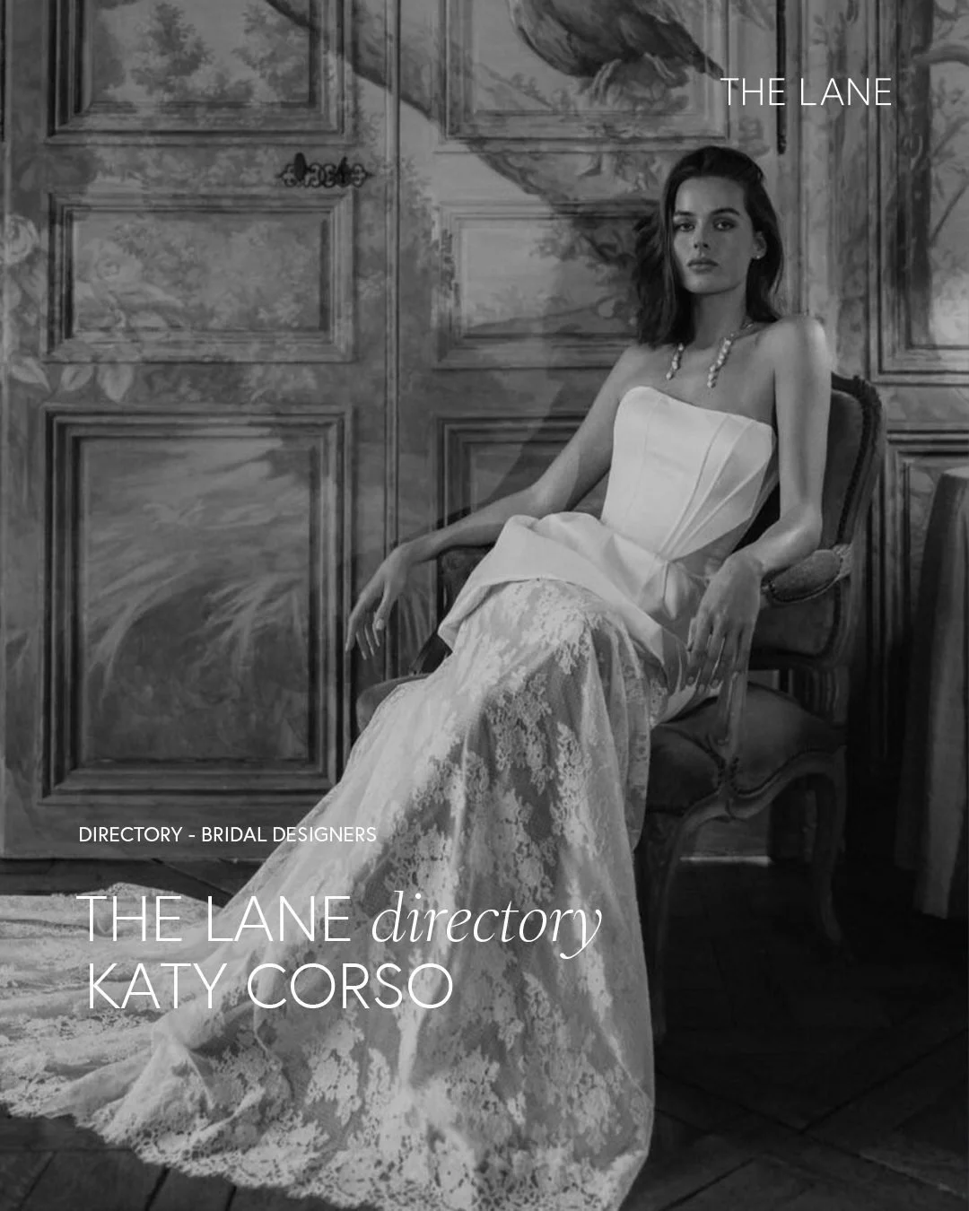 Born from the intimacy of a family atelier and shaped into a global label, @katycorso_official brings a rare duality to bridal design. Each gown reflects not only couture-level craftsmanship but also a designer&rsquo;s lived history; watching brides 