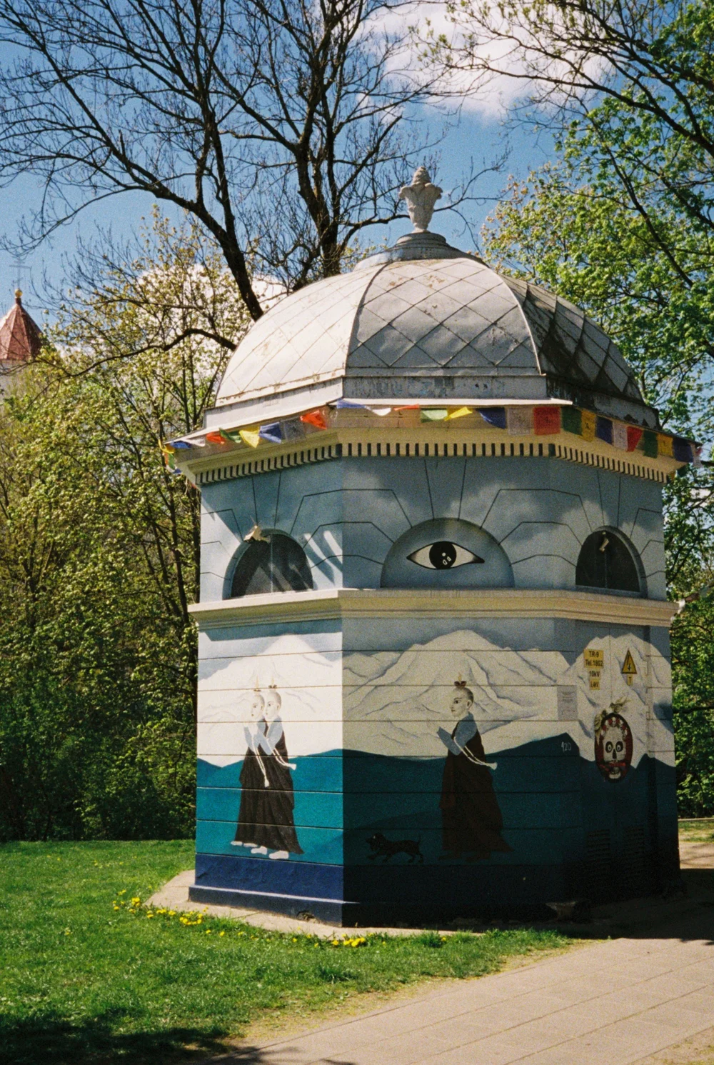 Užupis District Vilnius. City break in Lithuania's capital.