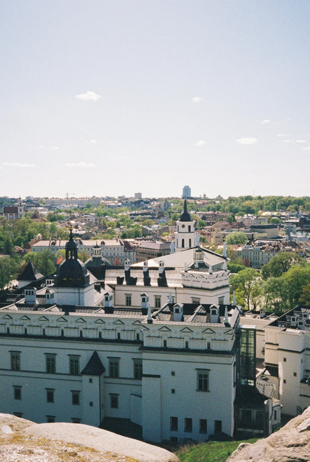 City views of Vilnius. City break in Lithuania's capital.