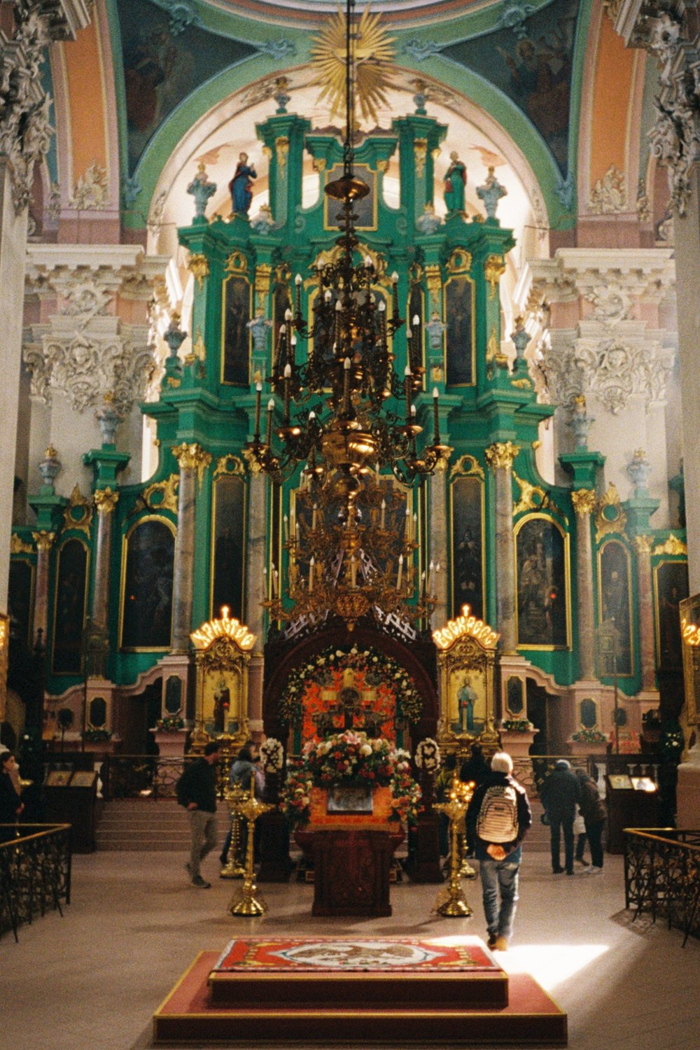 Orthodox Church of the Holy Spirit Vilnius. City break in Lithuania's capital.