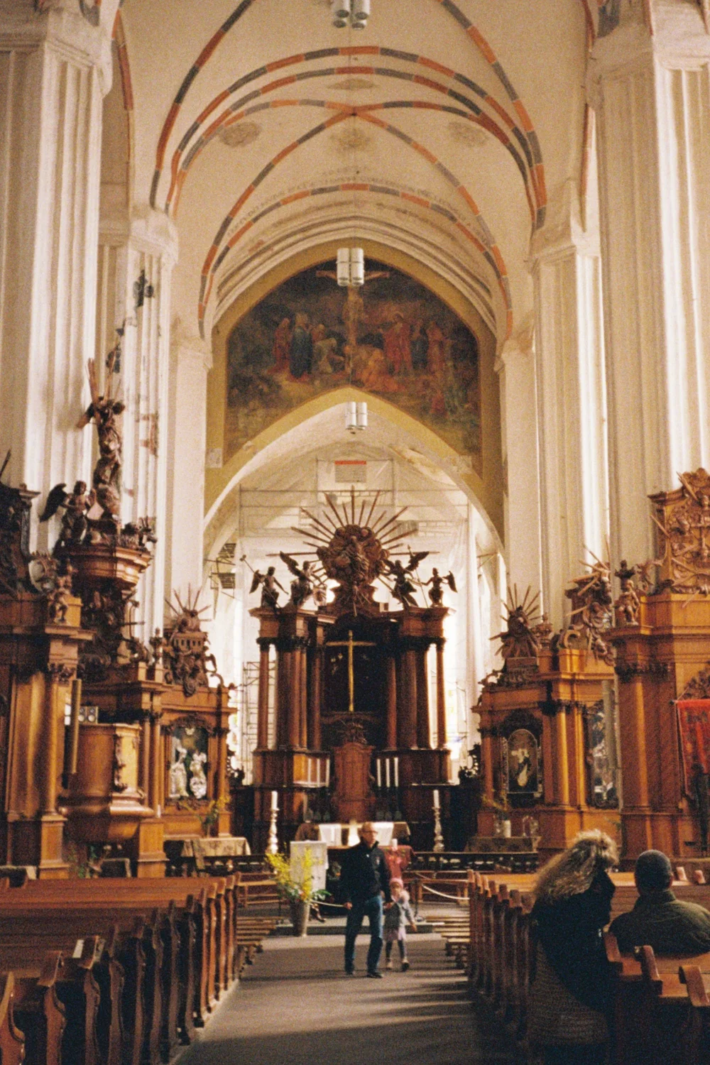 Church of St. Francis of Assisi Vilnius. City break in Lithuania's capital.