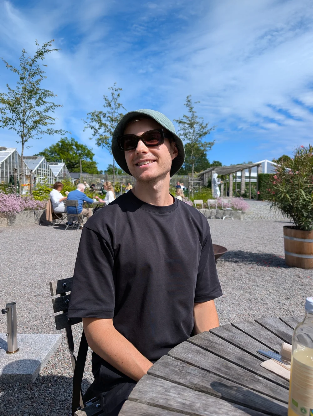 Lunch at Rosendals Trädgård in Stockholm