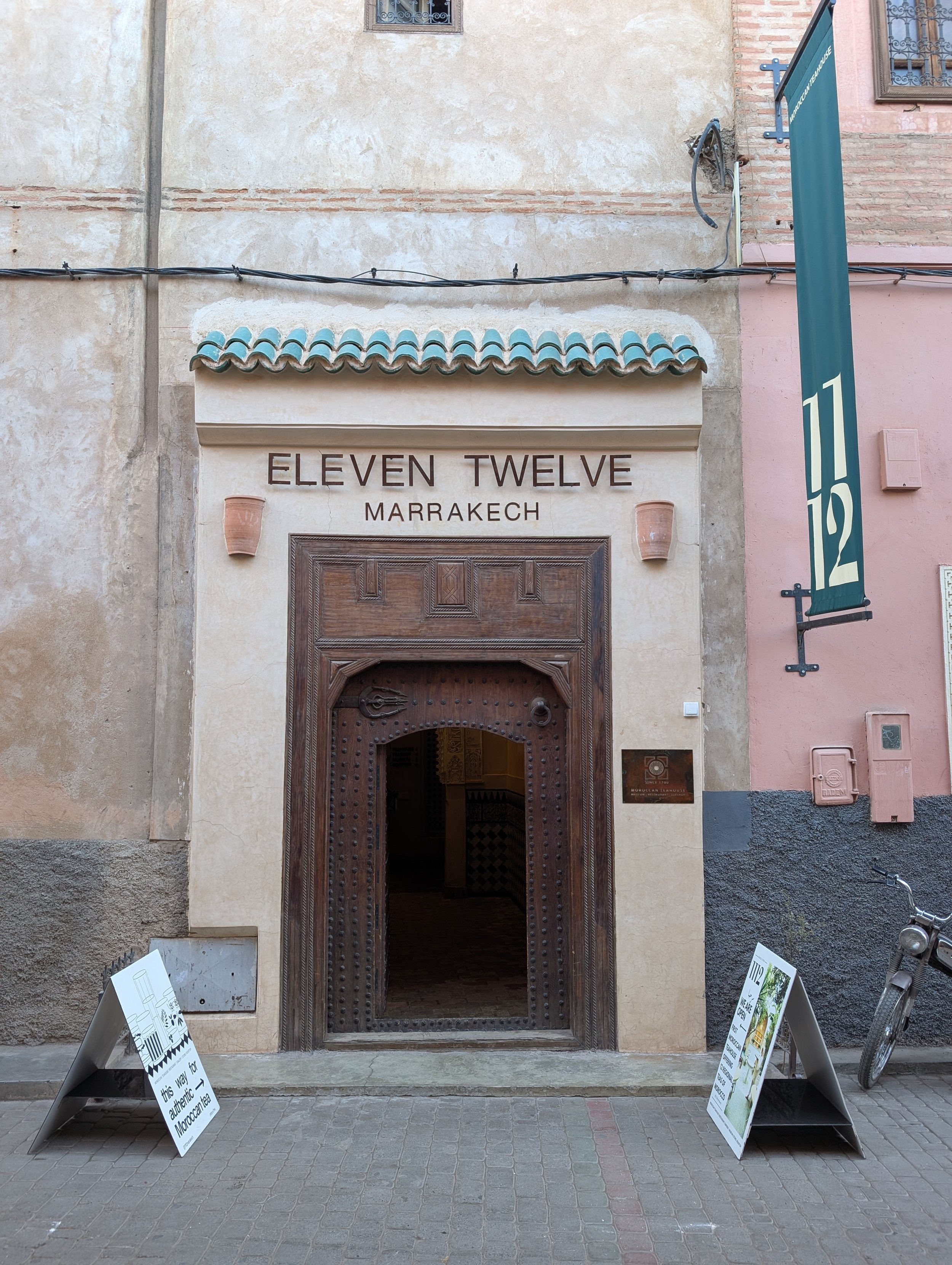 1112 Marrakech entrance