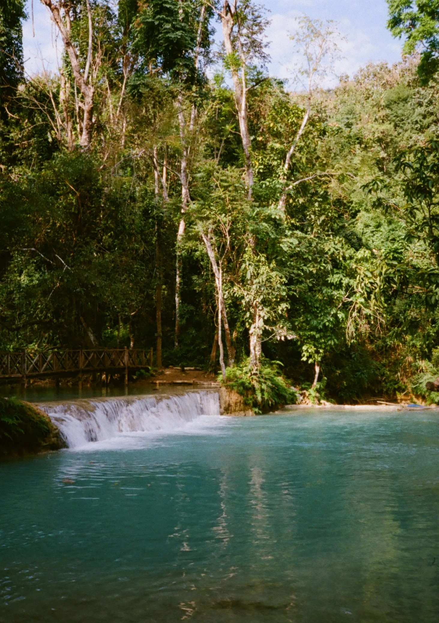 Emerald pools in Luang Prabang