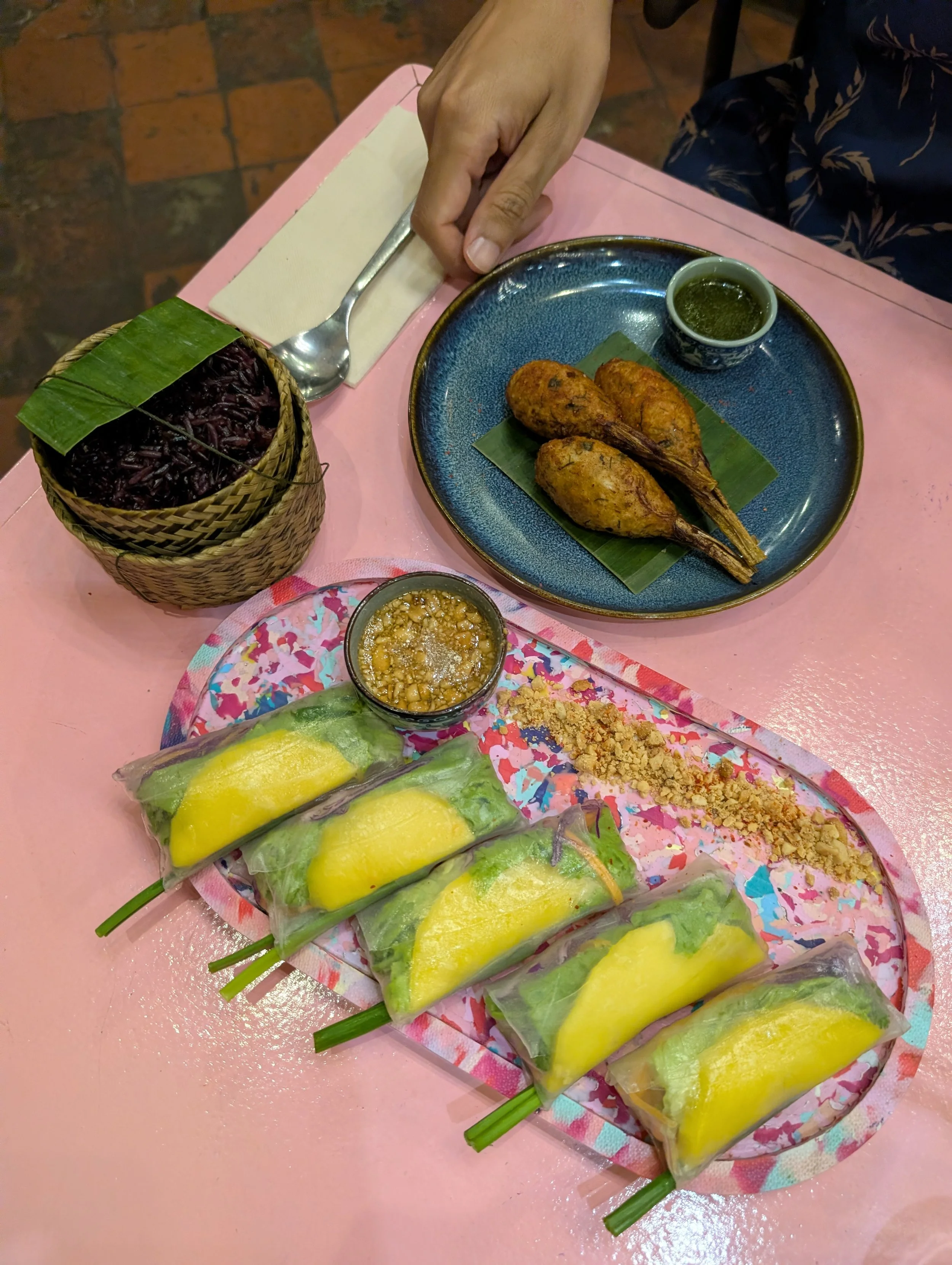 Starters at BOUANG Asian Eatery