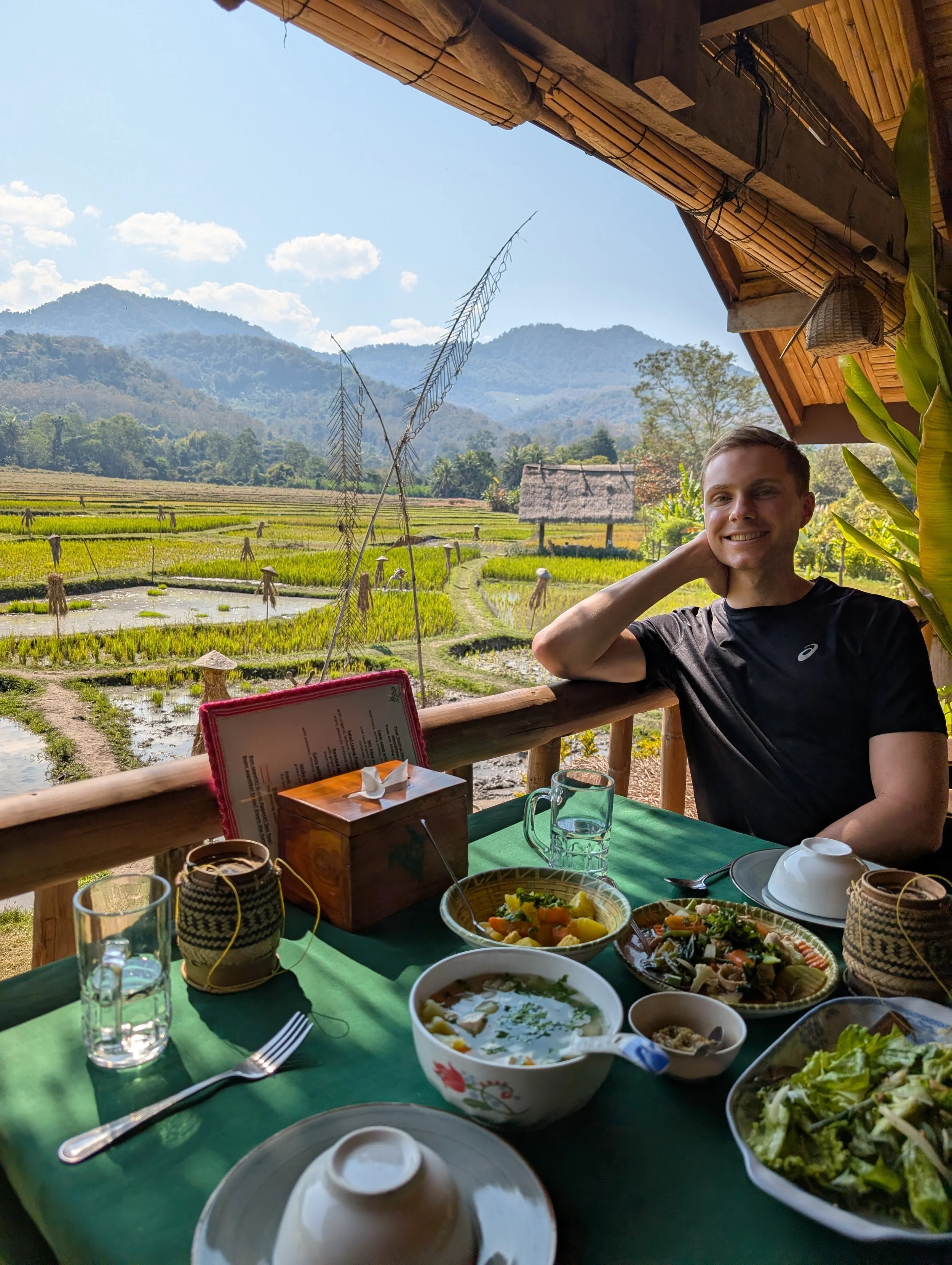 Lunch at the Living Land Farm