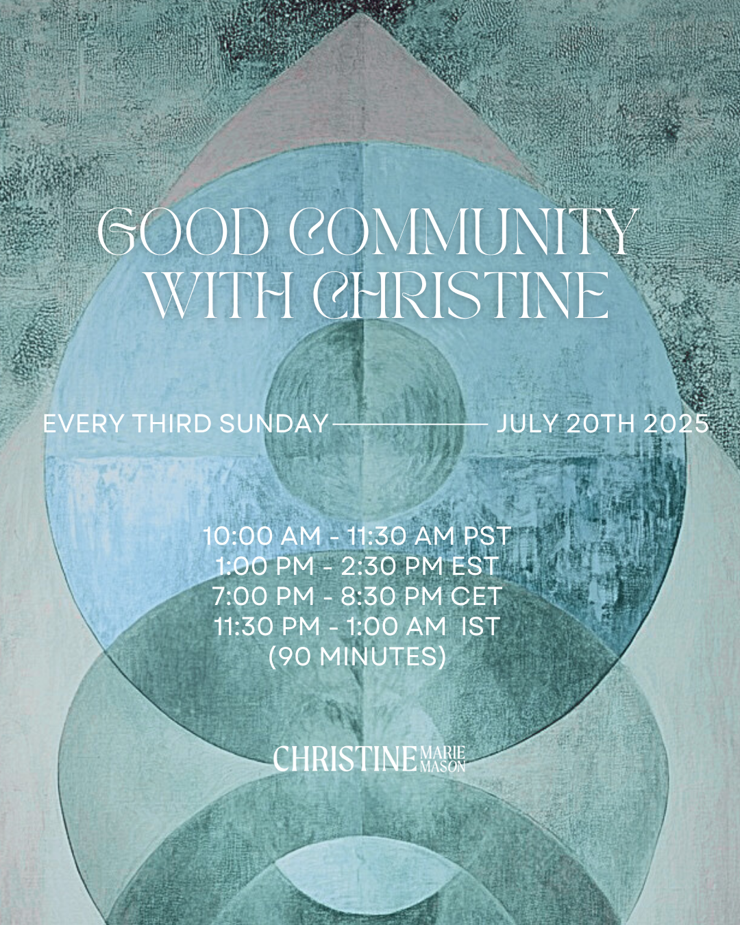 Good Community with Christine & friends