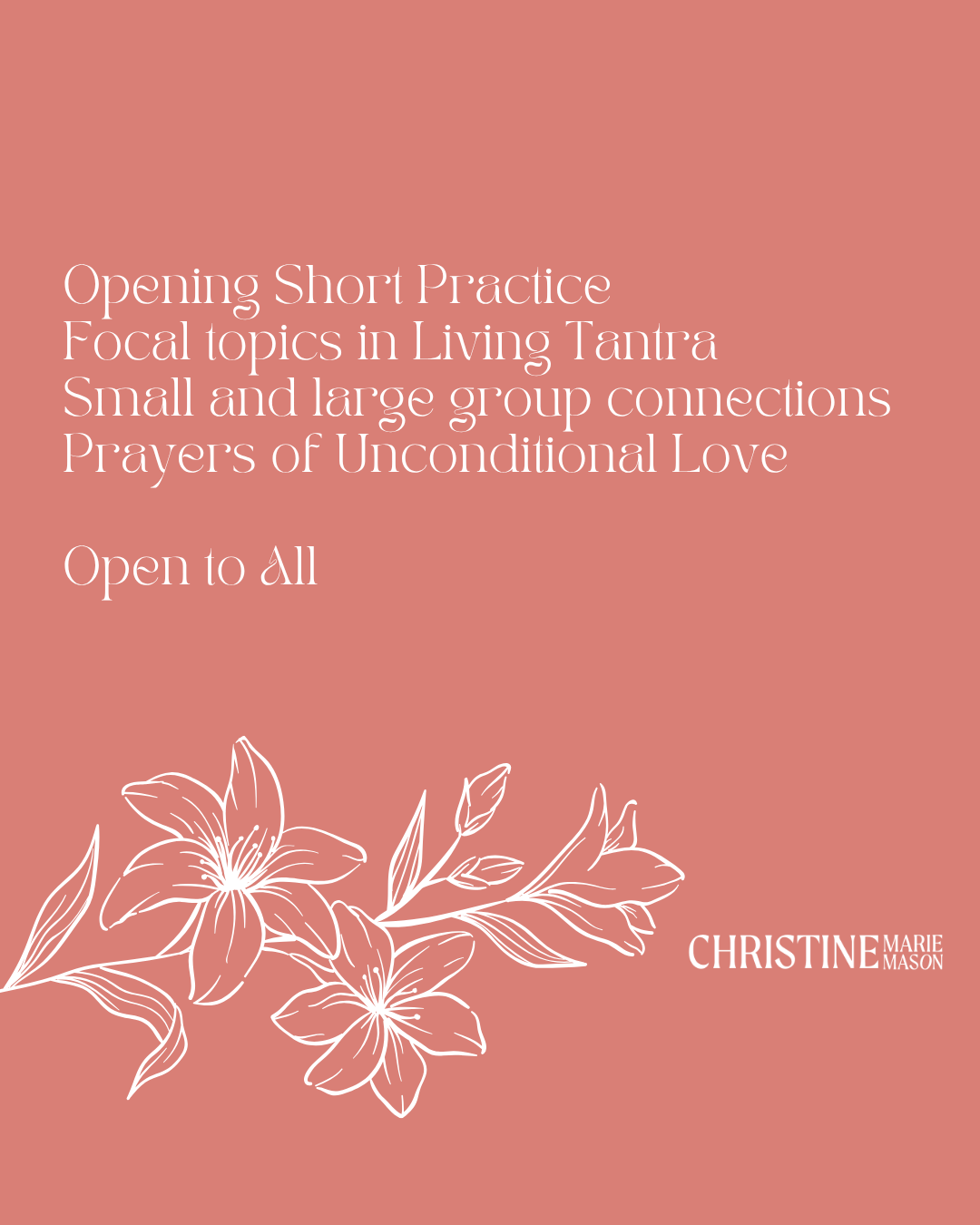 Good Community with Christine October 2025 Open to all.png