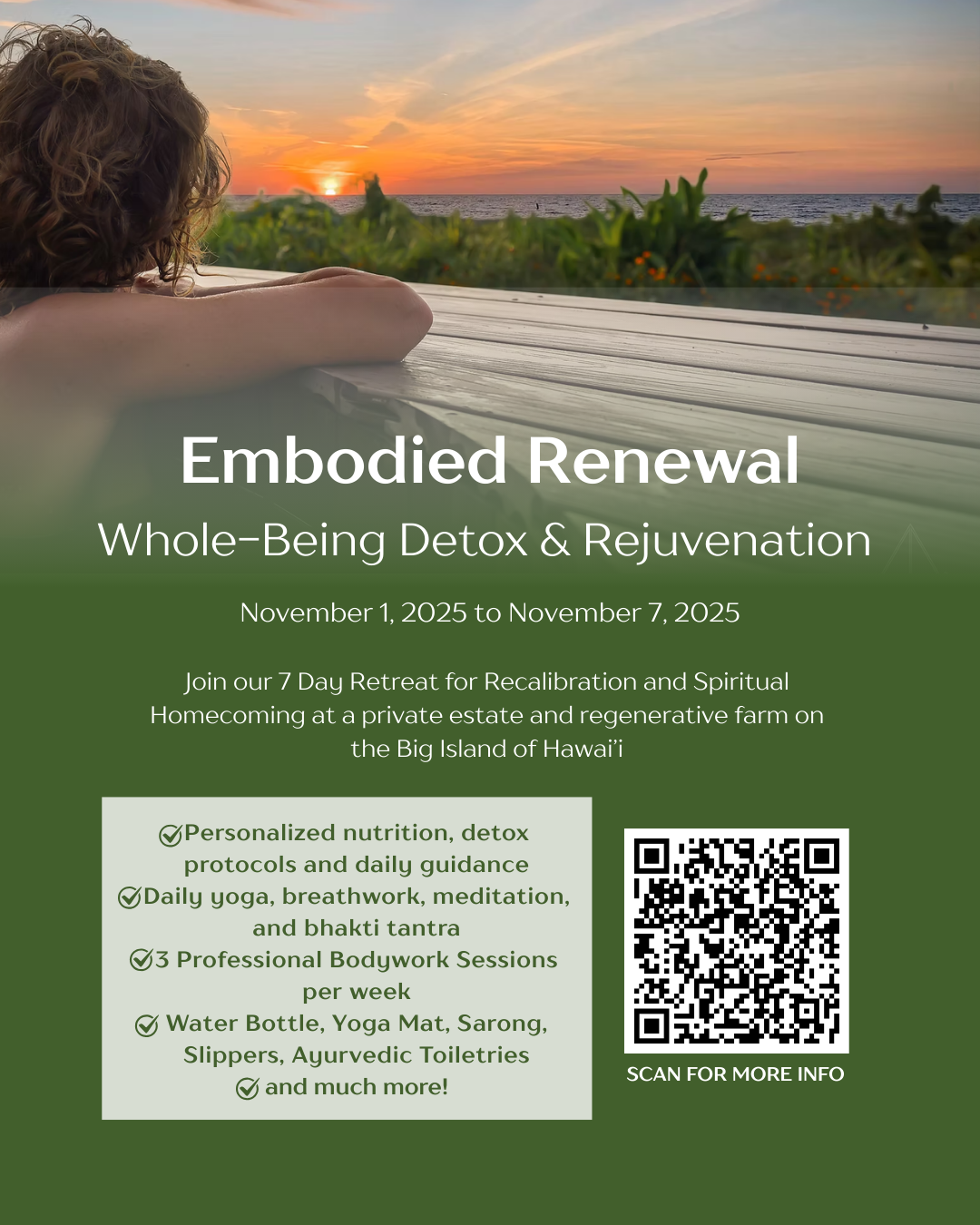 Embodied Renewal: November Detox and Rest Week