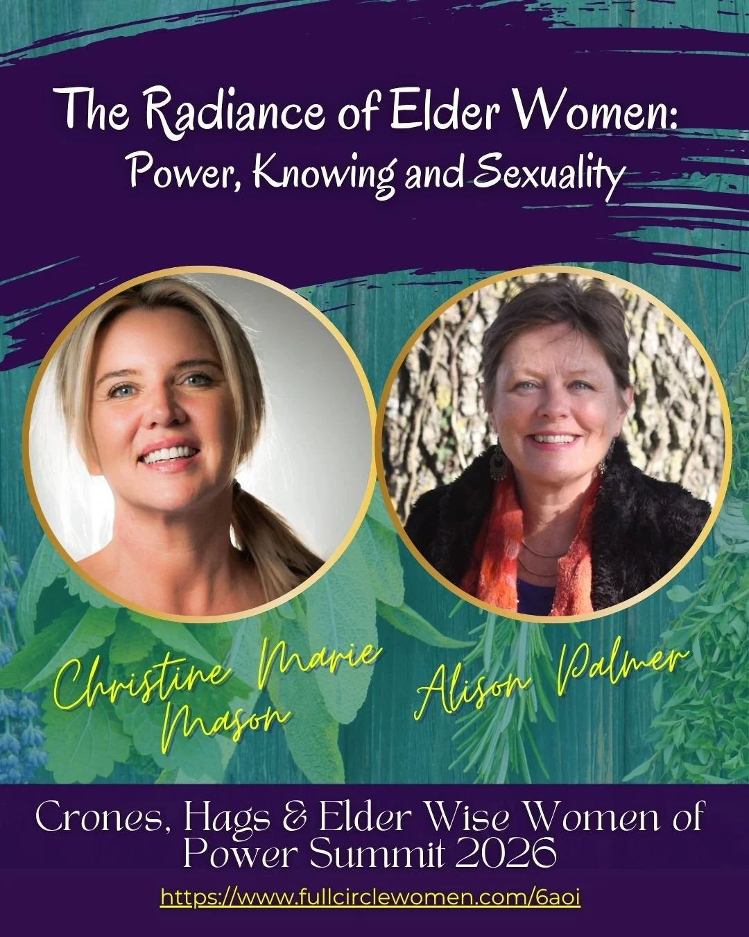 Crones, Hags and Elder Wise Women of Power Summit.