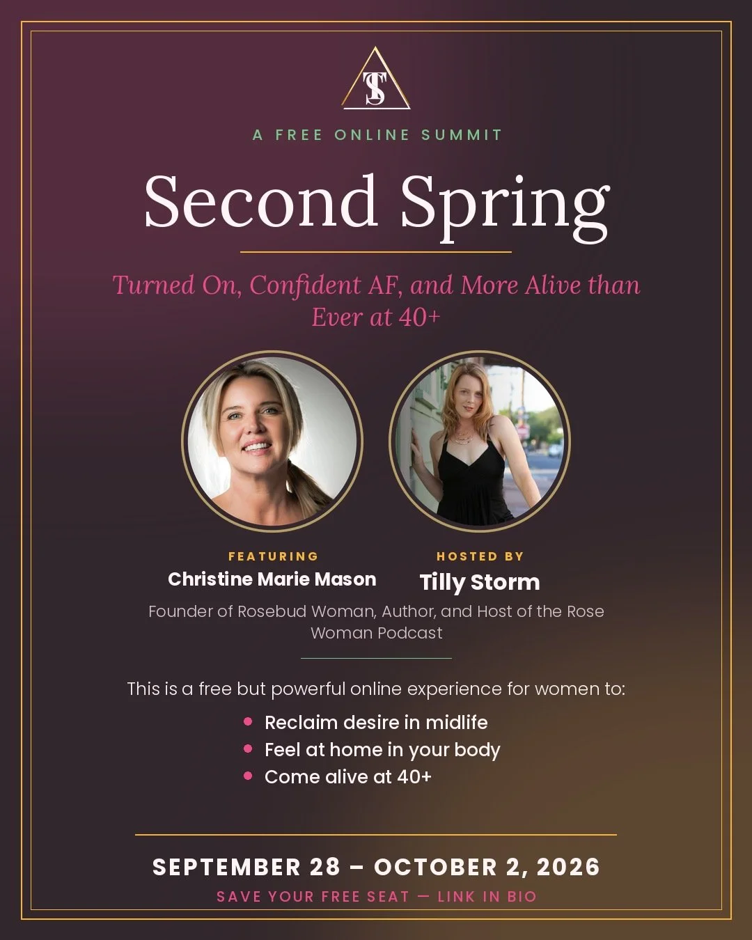 SECOND SPRING Online Summit