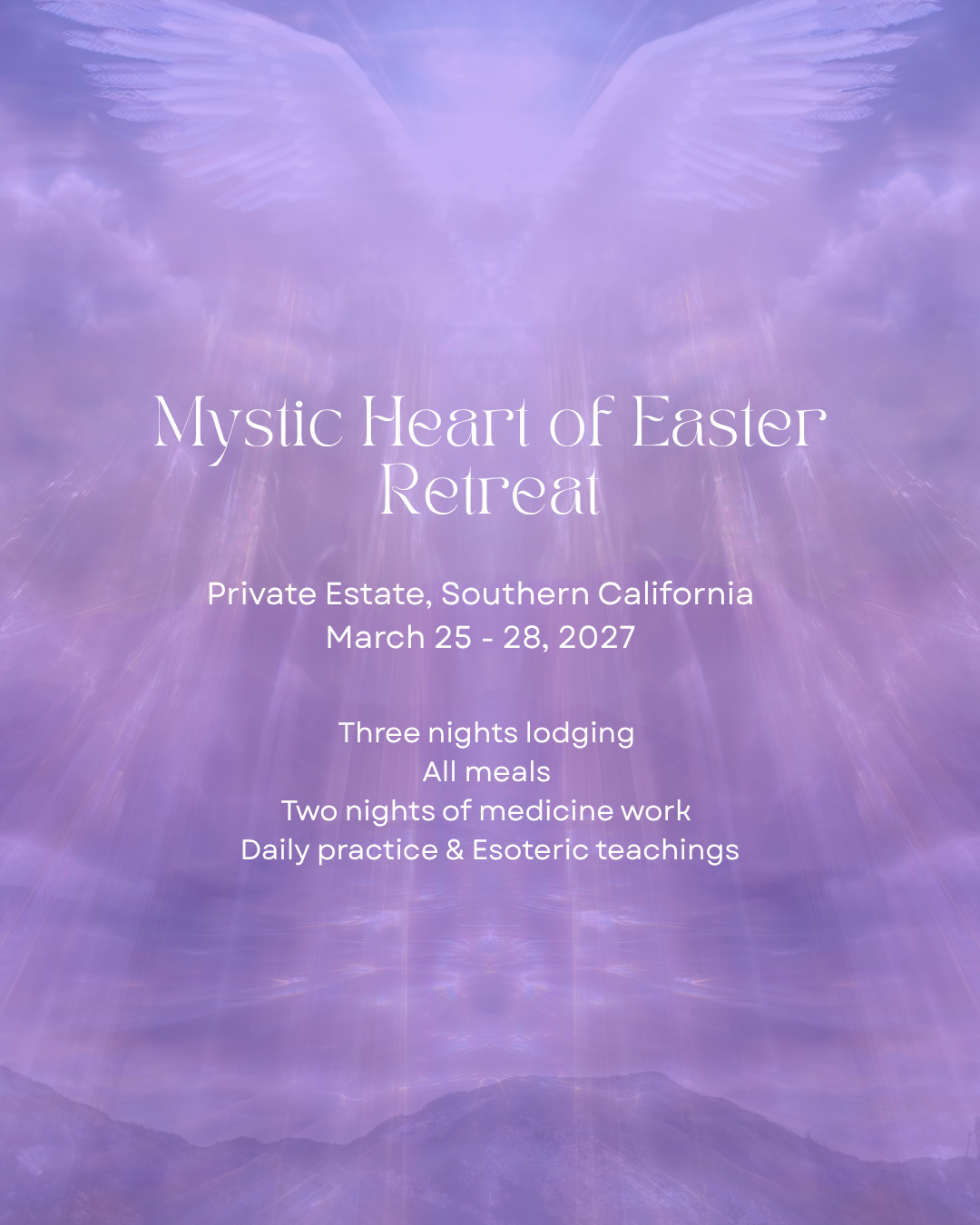Easter Intensive: Mystic Heart of Easter Retreat