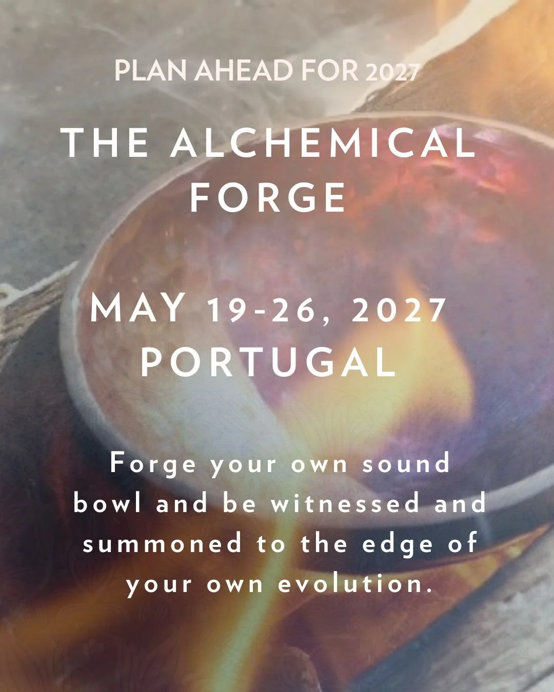 Forge a Singing Bowl - A Bhakti House Immersion