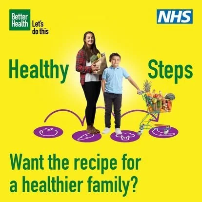 NHS healthy eating poster