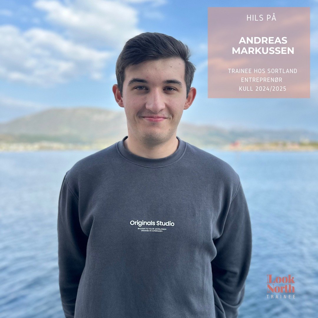 Hils på Andreas, og presentasjon #2 av årets kull 👋
Hvem er så Andreas?
Alder: 22
Fra: Melbu i Vesterålen
Utdanning: Bachelor i Byggingeniør (fordypning: VVS)
Arbeidsplass: Trainee i Sortland Entreprenør [📍S