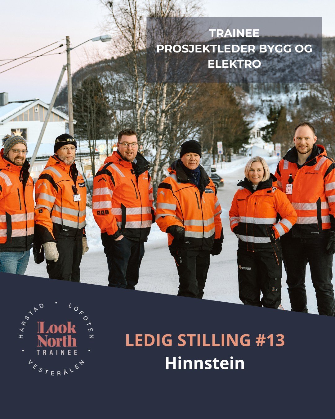 Stilling #13: Hinnstein, og årets nest siste stillingspresentasjon 👀 Har du lyst til å bli en del av en ekte nord-norsk bedrift med rådgivende ingeniører innen bygg og elektro? 👷‍♀️👷⚡️ Med sin solide kompetanse og loka