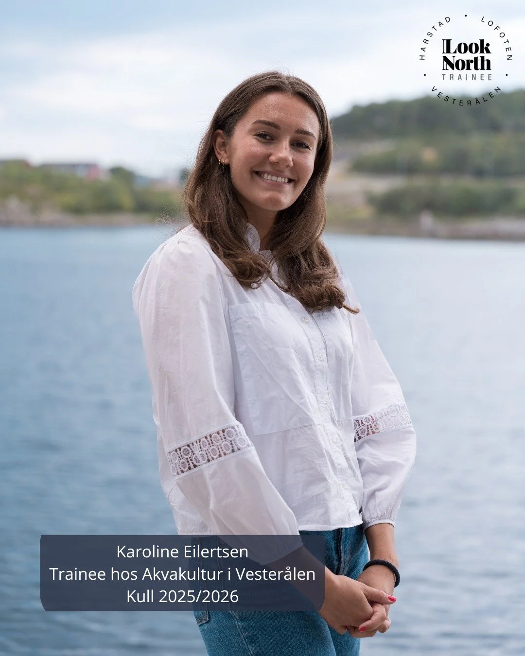 Hils p&aring; trainee Karoline, og presentasjon #1 av &aring;rets kull 👋

Hvem er s&aring; Karoline Eilertsen?
 
Alder: 26 &aring;r
Fra: Hadsel
Utdanning: Lektor i biologi og kjemi
Arbeidsplass: Akvakultur i Vester&aring;len (📍Sortland/Blokken)
 
H