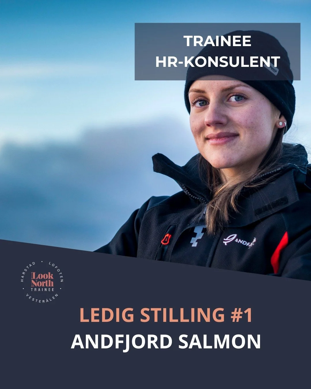 Stilling #1: @andfjordsalmon s&oslash;ker Trainee HR-konsulent 🐟💼

Har du lyst til &aring; starte karrieren din innen HR &ndash; og samtidig v&aelig;re med &aring; bygge fremtidens havbruk? Hos Andfjord Salmon f&aring;r du en unik mulighet til &ari