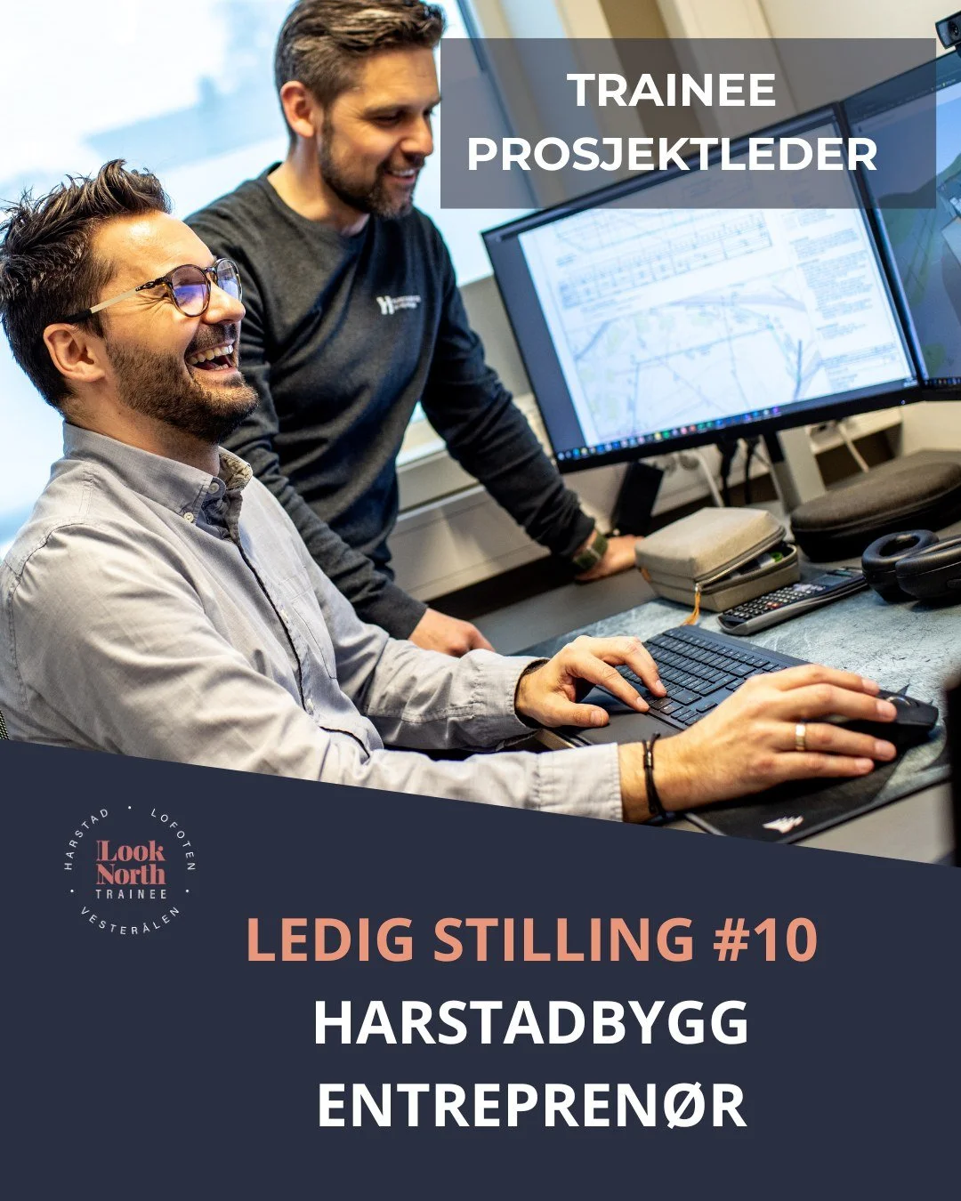 Stilling #10: Harstadbygg Entrepren&oslash;r s&oslash;ker Trainee Prosjektleder 🏗️

Harstad kaller! Dr&oslash;mmer du om &aring; kickstarte karrieren din i bygg- og anleggsbransjen &ndash; samtidig som du opplever Nord-Norge p&aring; sitt r&aring;es