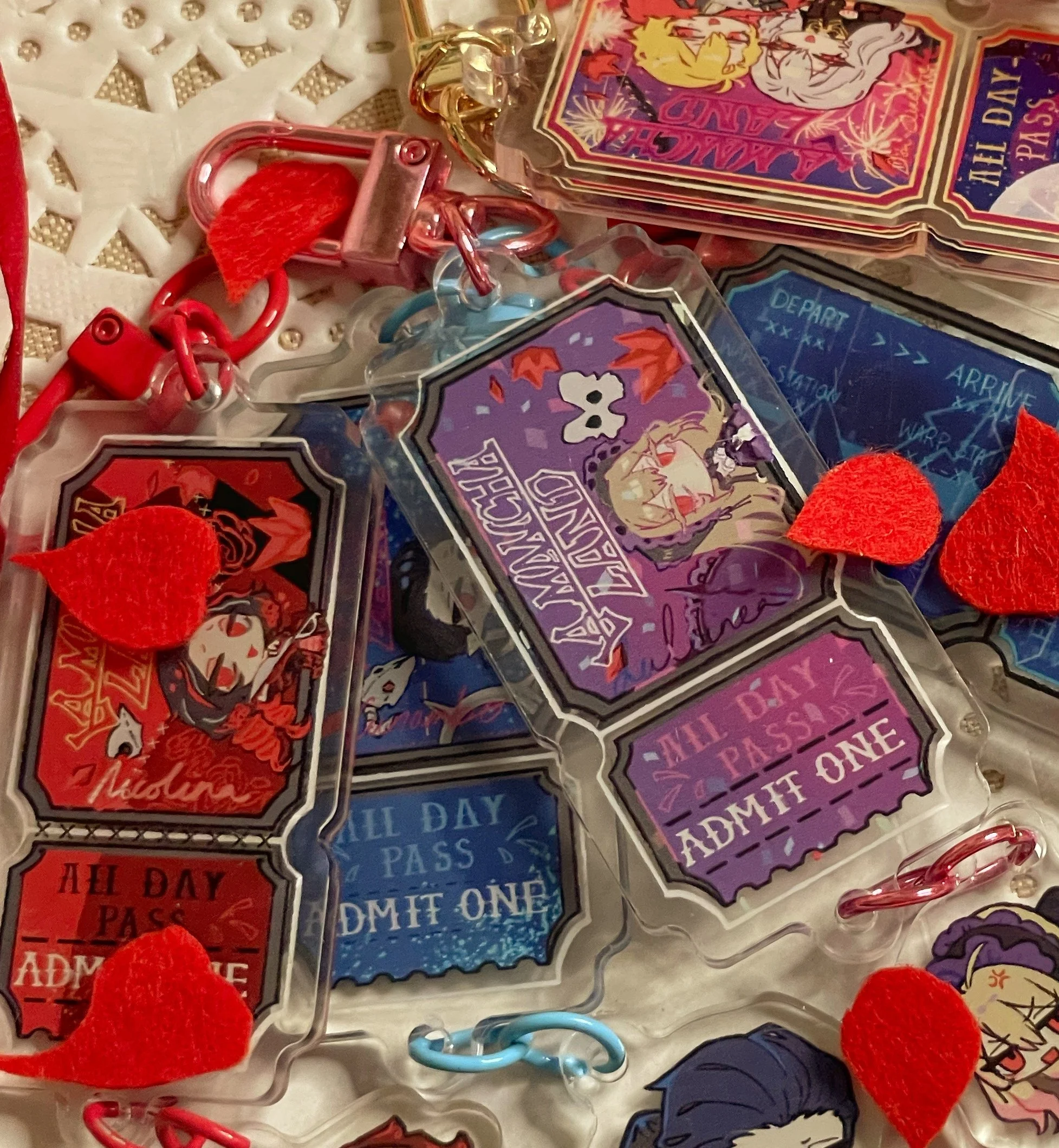 La Mancha Land Bloodfiend Keychains