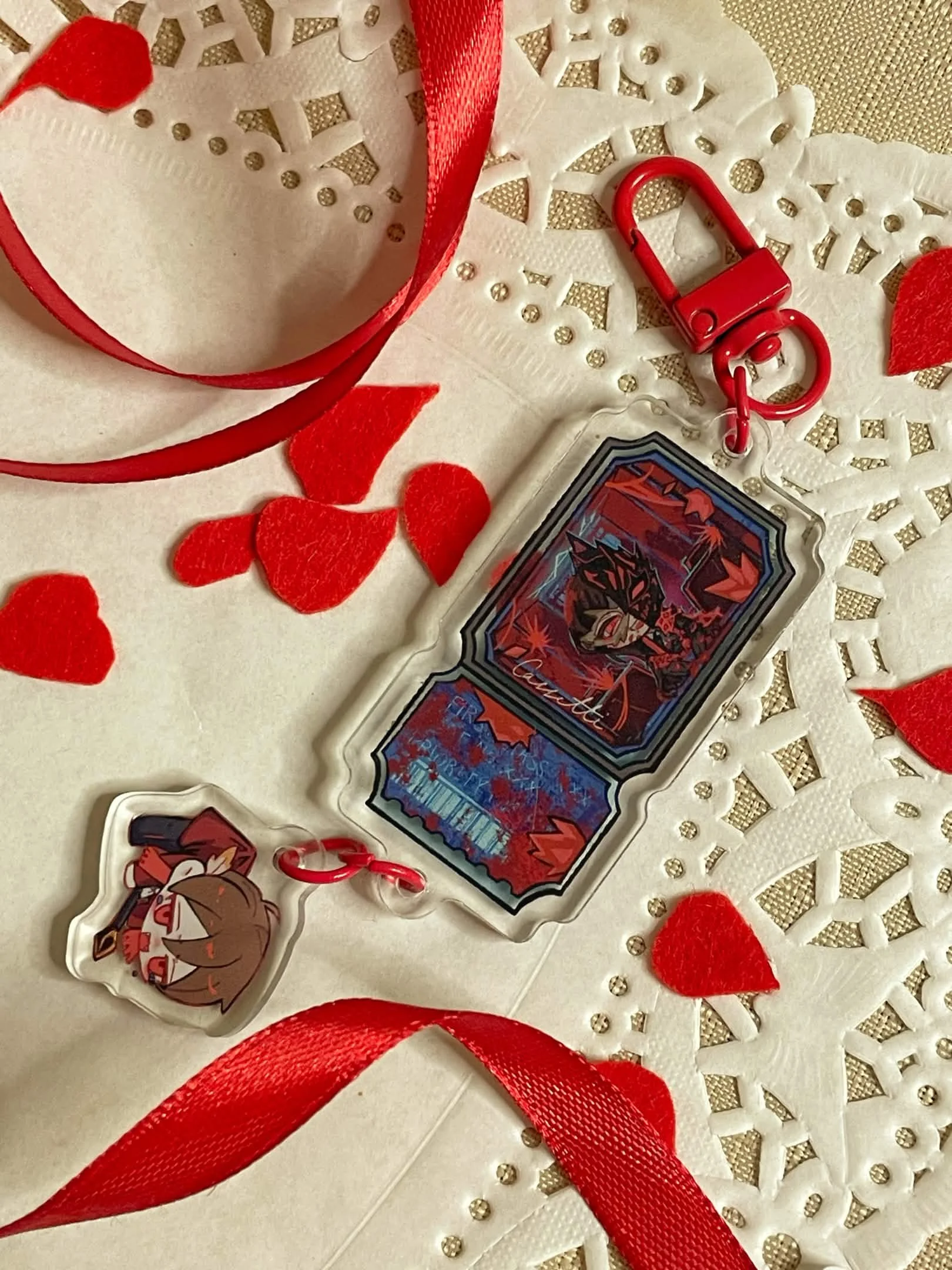 La Mancha Land Bloodfiend Keychains