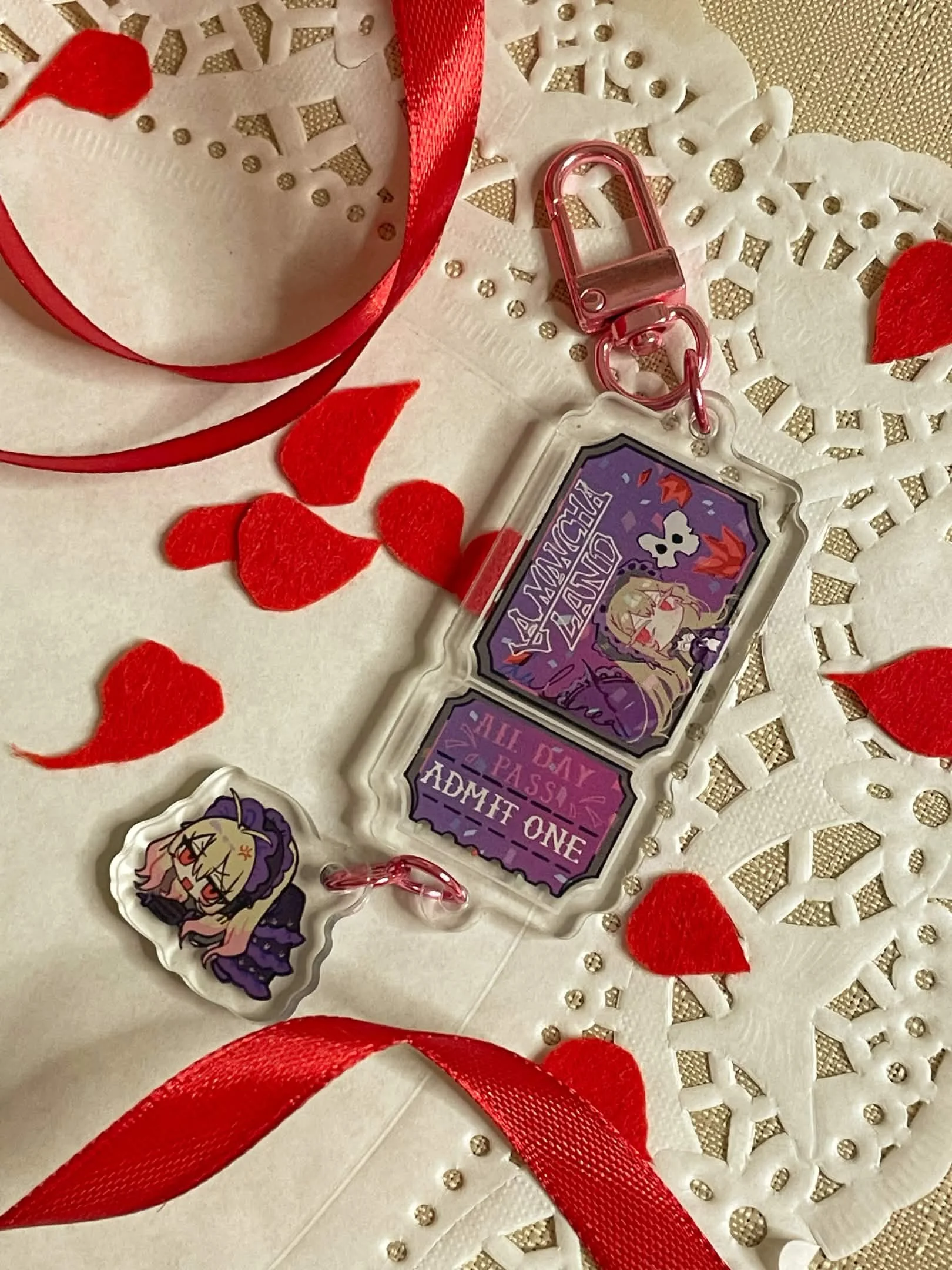 La Mancha Land Bloodfiend Keychains